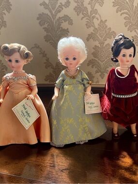 Madame Alexander First Ladies Series Eleanor Roosevelt,Bess Truman GraceCoolidge